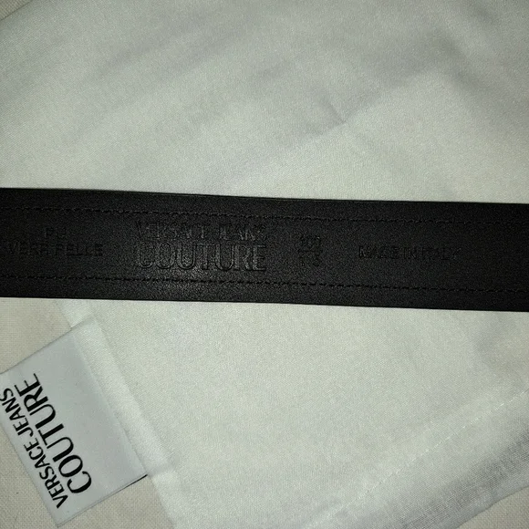 Versace Couture Leather Belt - Picture 8 of 10